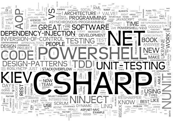 StackOverflow + Twitter tag cloud